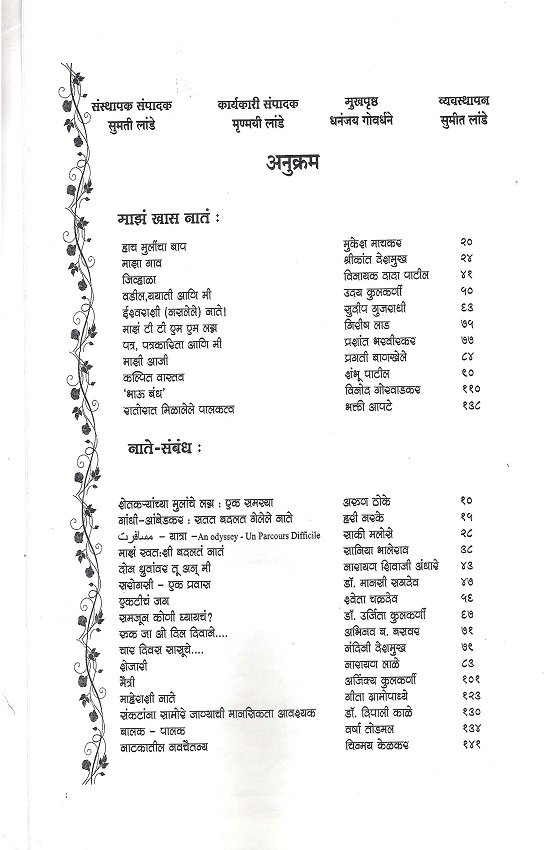दिवाळी २०१९ शब्दालय बदलते नातेसंबंध विशेषांक — image 1